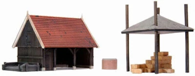 HO Artitec Shed  Kit Unassembled Unpainted #10.188 To Be Discontinued - Image 1 of 2