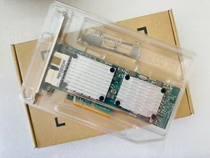 QLE8442-RJ QLogic Dual-Ports RJ-45 PCI Express 3.0 x8 To 10Gbps Eth Baset - Picture 1 of 4