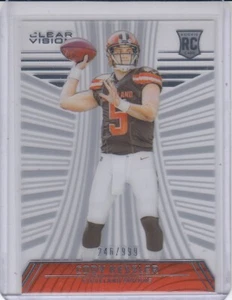 CODY KESSLER 2016 Panini Clear Vision #115 L1 RC 246/999 Browns - Picture 1 of 2