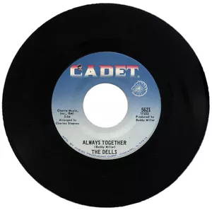 THE DELLS "ALWAYS TOGETHER c/w I WANT MY MOMMA" 1968 SOUL - Picture 1 of 1