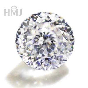 Moissanite Stone D color Round Shape 100 Faceted Cut Loose Gemstone for Jewelry - Bild 1 von 15
