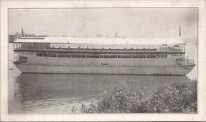 Photo PC Escanaba Michigan Steamship "Swan" Dancing Club Belland Orchestra 1910 - Picture 1 of 2
