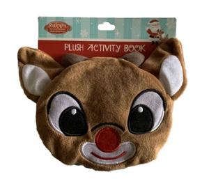 Rudolph the Red-Nosed Reindeer Baby & Toddler Soft Book / Toy - Picture 1 of 6