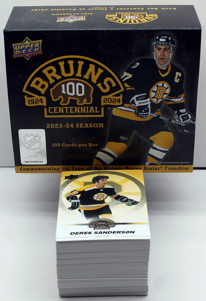 2023-24 Upper Deck Boston Bruins Centennial Single Base Card Pick List - Image 1 of 1