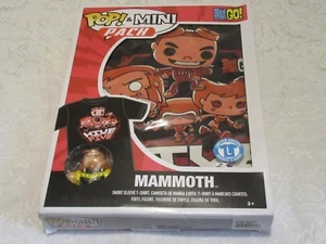 Pop! & Mini Pack Teen Titans Go Unisex T-Shirt Size Large with Mammoth - Picture 1 of 11