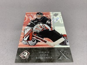 2000-01 SPx Hockey Card #6 Dominik Hasek Buffalo Sabres