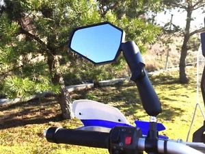 Double Take Adventure Mirrors set for KTM 690 - Husqvarna 701 - Gas Gas - Set 2 - Picture 1 of 7