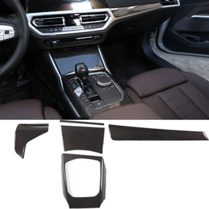 Carbon Fiber ABS interior Trim Cover Set For BMW 3/4 Series G20 G21 G22 2020 - Imagen 1 de 9
