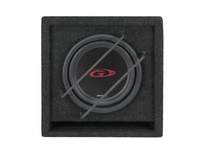Alpine SBG-844BR 20cm Gehäuse Subwoofer 200mm Bass 1x4 Ohm Plexiglas Beleuchtung - Bild 1 von 2
