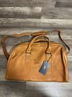 Links and Kings Crown Club Duffle Bag Crown Tan NEW w/ Defects DGC Invitational