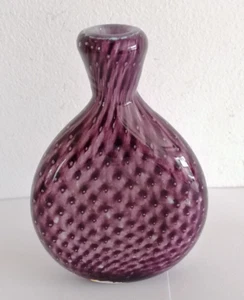 Vintage Bixl / Schnupftabakflasche aus Glas / Glaskunst, 10cm, B73.2 - Bild 1 von 5