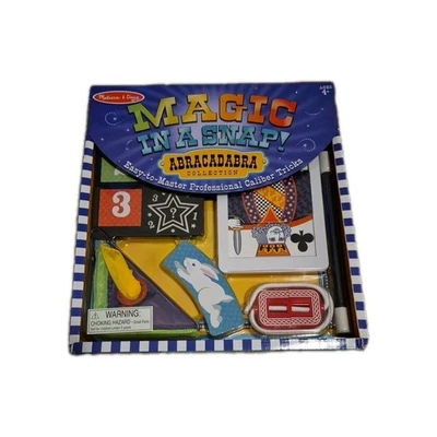 Melissa & Doug Magic in a Snap! Abracadabra Collection Magic Tricks Set NEW - Image 1 of 4