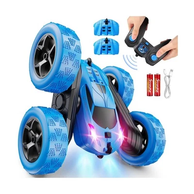 Remote Control Car, RC Cars Toys for Kids Ages 6-12, 4WD Stunt Car with LED L... - Image 1 of 4