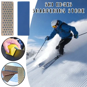 Pietra per affilare bordi sci affilatrice professionale accessori sci outdoor - Foto 1 di 17