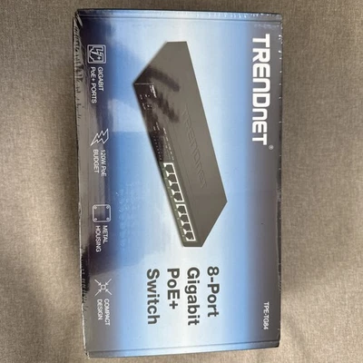 TRENDnet  TPE-TG84, 8-Port Gigabit PoE+ Switch - Image 1 of 2
