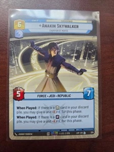 Star Wars Unlimited Legends Of The Force Hyperspace Anakin Skywalker 334 L - Picture 1 of 1