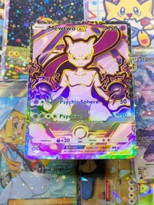 Mewtwo Ex proxy pocket app card tcg full art Deluxe Pack Ex set - Picture 1 of 3