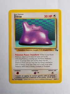 Ditto - 18/62 Fossil Rare - Englisch top Zustand - Bild 1 von 2