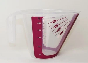 Tupperware CombiPlus Messgenau 1l beere Messbecher mit Griff neu/OVP - Bild 1 von 1