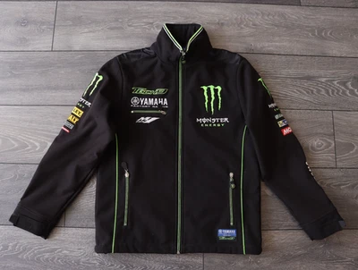YAMAHA FACTORY RACING TECH3 MONSTER ENERGY ZIP JACKET SOFTSHELL CLINTON XSMALL - Image 1 of 4