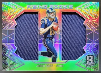 2016 Panini Spectra Jared Goff Rising Rookie Materials /199 RC Rams CL - Image 1 of 4