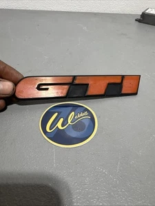 Vw Mk3 Golf GTI Rear Hatch Emblem Badge - Picture 1 of 4