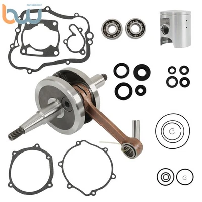 Kit de reconstrucción de motor para Yamaha YZ85 2002-2007 2008-2018 junta de pistón del cigüeñal Foto 1 de 4