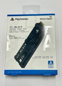 WD_BLACK SN850P 2TB NVMe PCIe Internal SSD for PS5 consoles WDBBYV0020BNC New - Photo 1/7