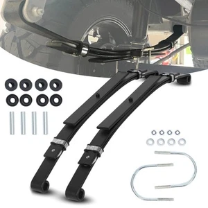 Heavy Duty Rear Leaf Springs For Club Car DS Golf Cart 1981-Up 1982 w/ Bushings - Picture 1 of 23