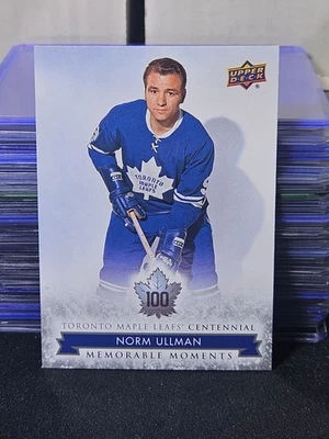 2017 Toronto Maple Leafs Centennial Norm Ullman 🚨🚨🚨 Memorable Moments  - Image 1 of 2