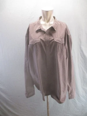Prana Size 2XL Mens Pocket Long Sleeve Button Up Breathable Outdoor Shirt 651 - Image 1 of 4