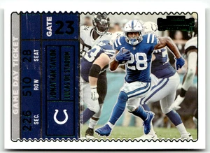 2022 Panini Contenders NFL No. GDT-JTA Jonathan Taylor Game Day Ticket Green - Bild 1 von 2