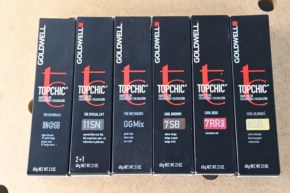 GOLDWELL - Topchic - Hair Color 2.1 oz - Warm Reds 7RO Max - Striking Red Copper - Image 1 of 1