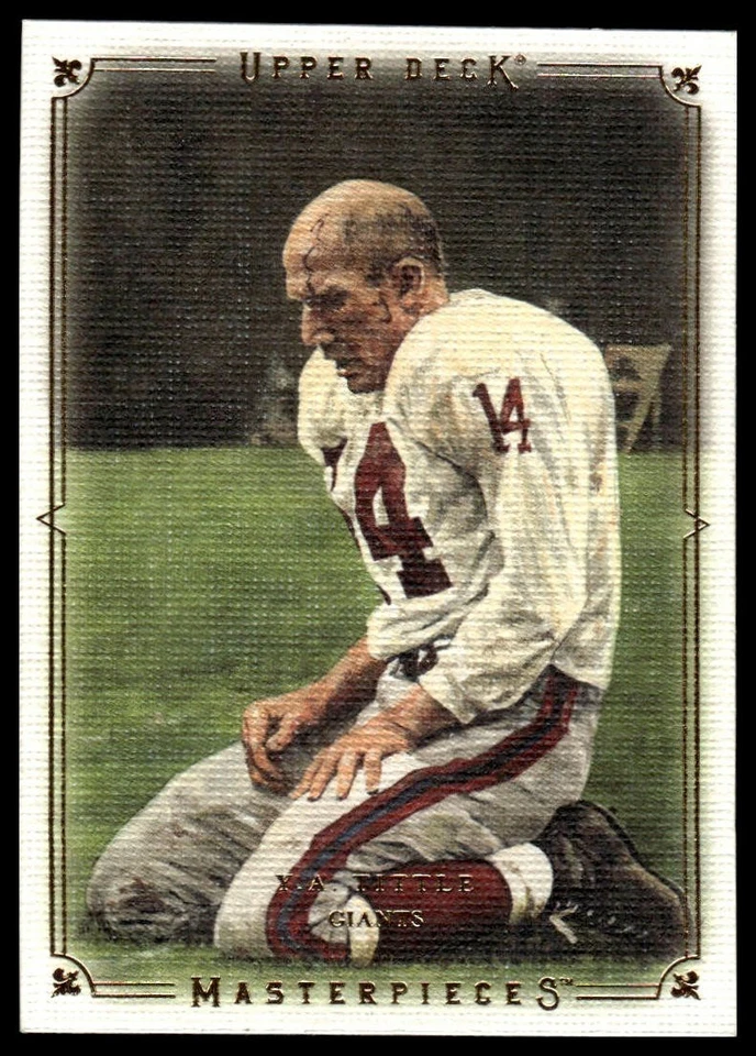 2008 Upper Deck Masterpieces #90 Y.A. Tittle - Image 1 of 2