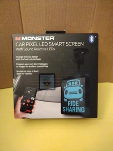 Monster LED Smart Car Pixel Smart Screen with Sound Reactive Mobile App - Picture 1 of 3