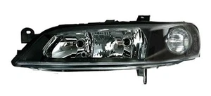 SCHEINWERFER links für OPEL VECTRA B 99- Facelift IN KLARGLAS SCHWARZ HALOGEN H7 - Bild 1 von 1