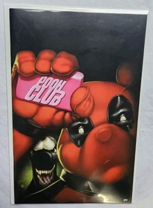 Do You Pooh Fight Club Homage Virgin Cover Artist Proof AP5 POOH CLUB  - Picture 1 of 5