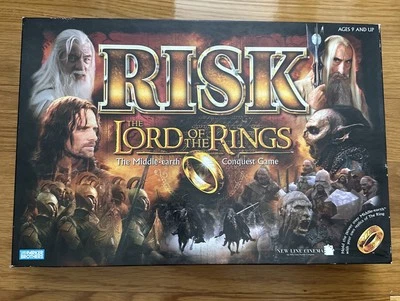 Juego Lord of the Rings 2002 RISK Middle-Earth Conquest - falta 1 carta Foto 1 de 4