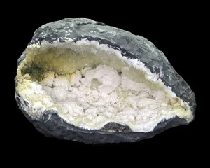 Natural Okenite Gyrolite Minerals geode Mumbai quarry India #M 225 - Picture 1 of 9