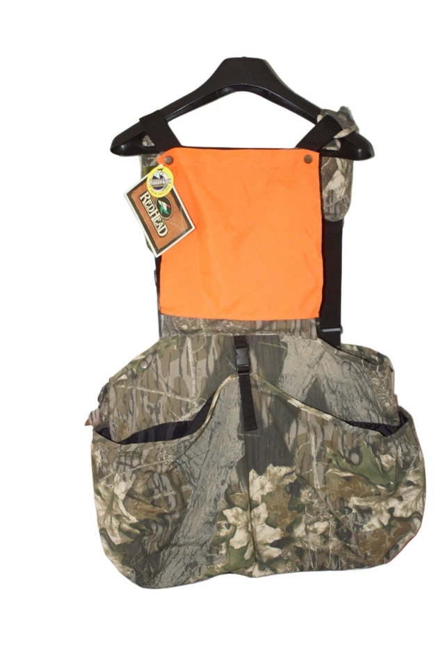 Bass Pro Shops Camouflage And Orange Turkey Hutting Vest - Image 1 of 1