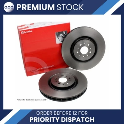 Brembo 09.B633.10 PAIR DISCS 8660003514 RENAULT  93197403 OPEL, VAUXHALL - Image 1 of 4