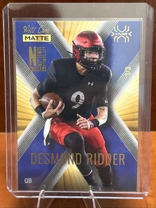 3/3 - 2022 Wild Card DESMOND RIDDER National Purple Gold X-PLODE MATTE #MXPN-10 - Picture 1 of 2