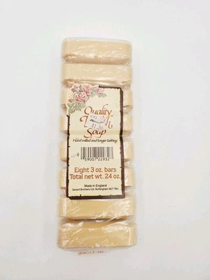 Nuevo Paquete De 8 Jabón Inglés Calidad Gerard Brothers Barras 3 OZ Inglaterra Kmart Foto 1 de 4
