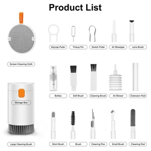 Multi-Function Cleaner Kit For Airpods Laptop Phone Cleaning Brush Tool Portable - Zdjęcie 1 z 17