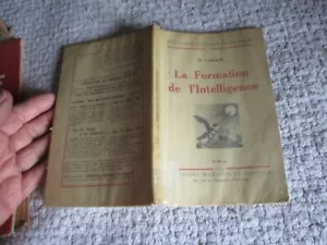 La Formation de l'Intelligence O.Lemarié 1933 : Education depuis l'Enfance - Imagen 1 de 5