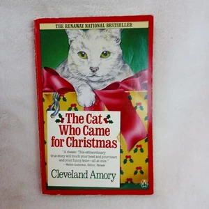 Libro de bolsillo The Cat Who Came for Christmas 1988 de Cleveland Amory - Imagen 1 de 4
