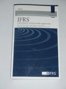In'nal Financial Reporting Standards 2012 Blue Book IFRS Official Pronouncements - Picture 1 of 1