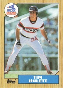 1987 Topps Baseball Tim Hulett Chicago White Sox #566 - Picture 1 of 2