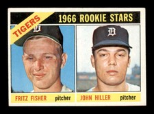 1966 Topps #209 Fritz Fisher/John Hiller Rookie Stars VGEX X2750270