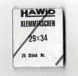 25 Protectors Hawid Of 29x34 Black (CM-312) - Picture 1 of 1